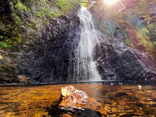 Hidden waterfalls